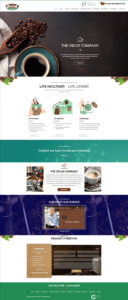 the decaf company homepage